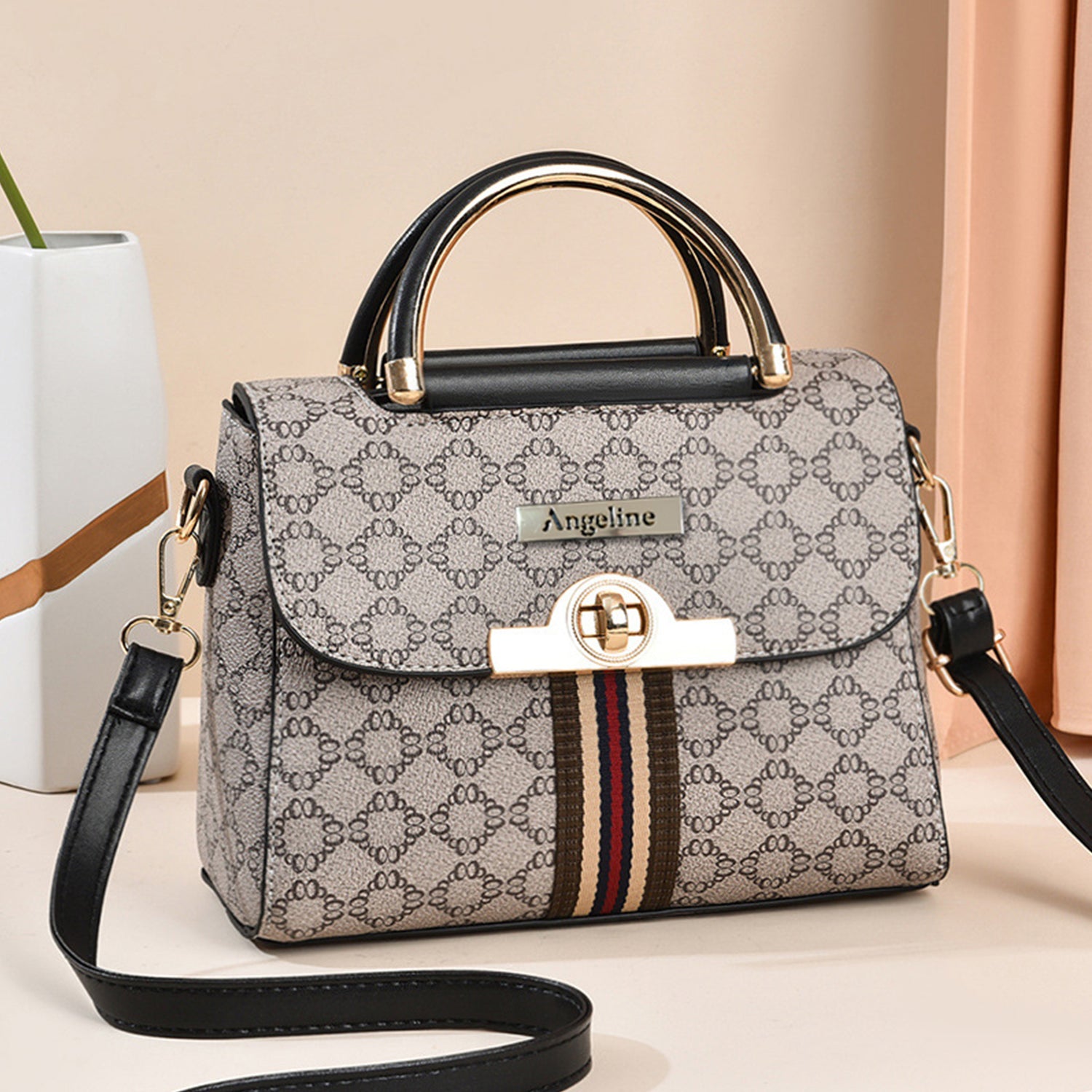 Angeline's Structured women handbag - Main Image