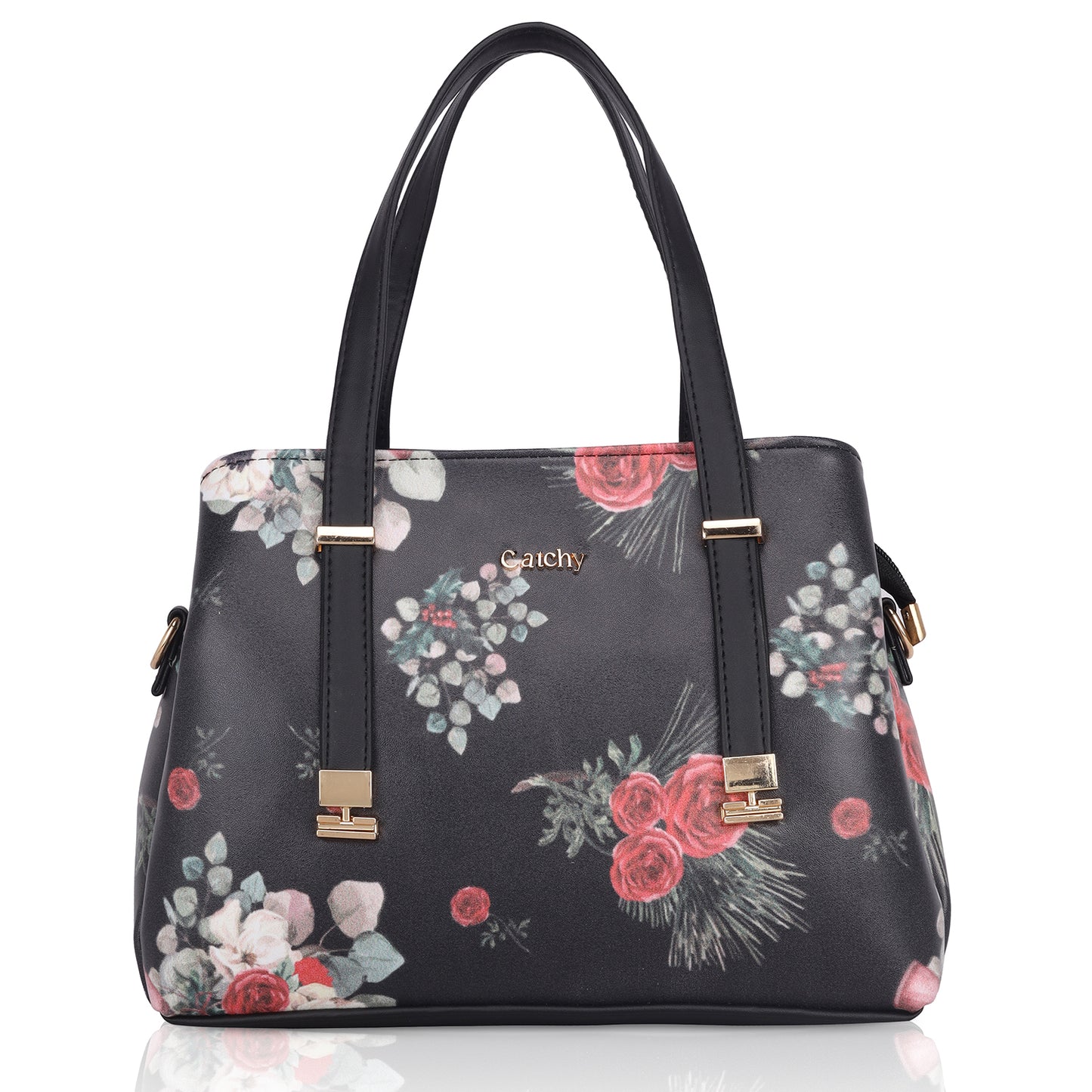 Top Celebrity handbags in black for evening look.