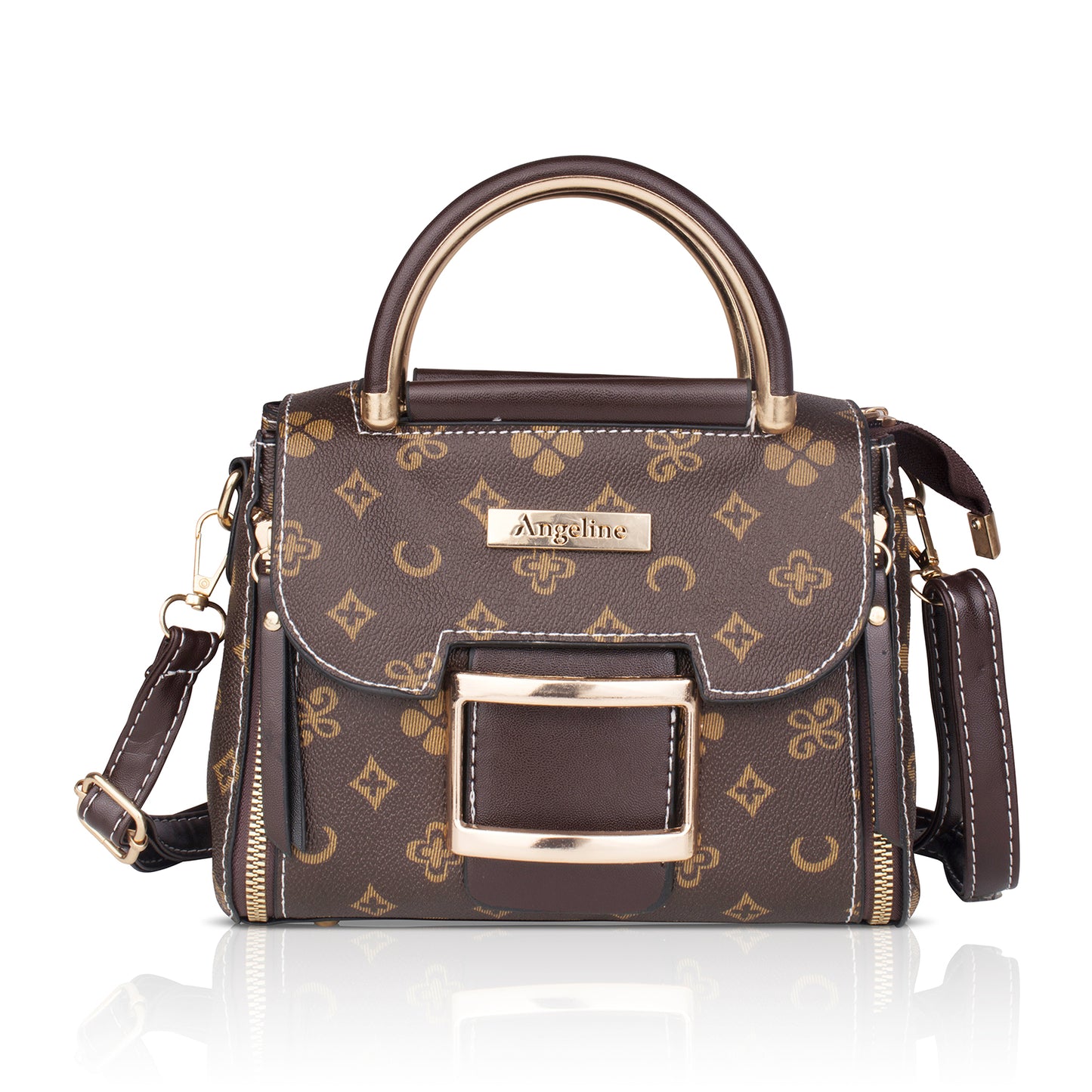 Branded sling bags for women featuring the sleek Classic Brown Sling Bag.