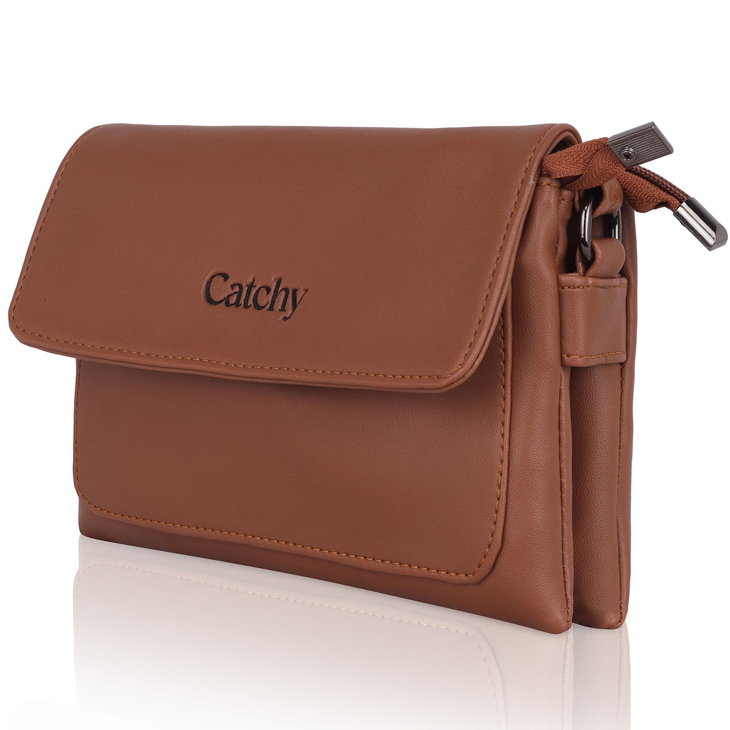 Premium sling bags for women in sleek black.