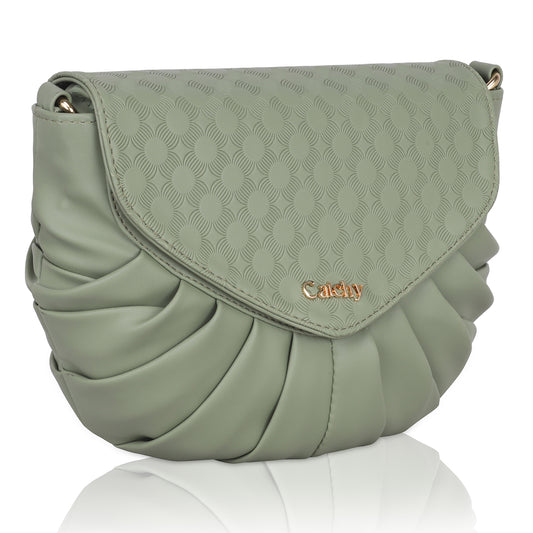 Catchy Everyday Use Women Sling Bag | Stylish Crossbody Bag for Girls, Ladies, Women | Minimalistic Bag Made of PU