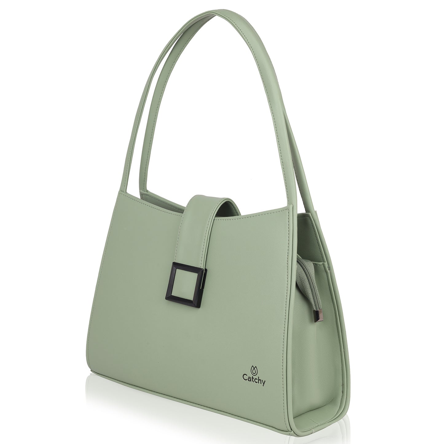 Designer Women Handbag in synthetic leather, radiating modern luxury.