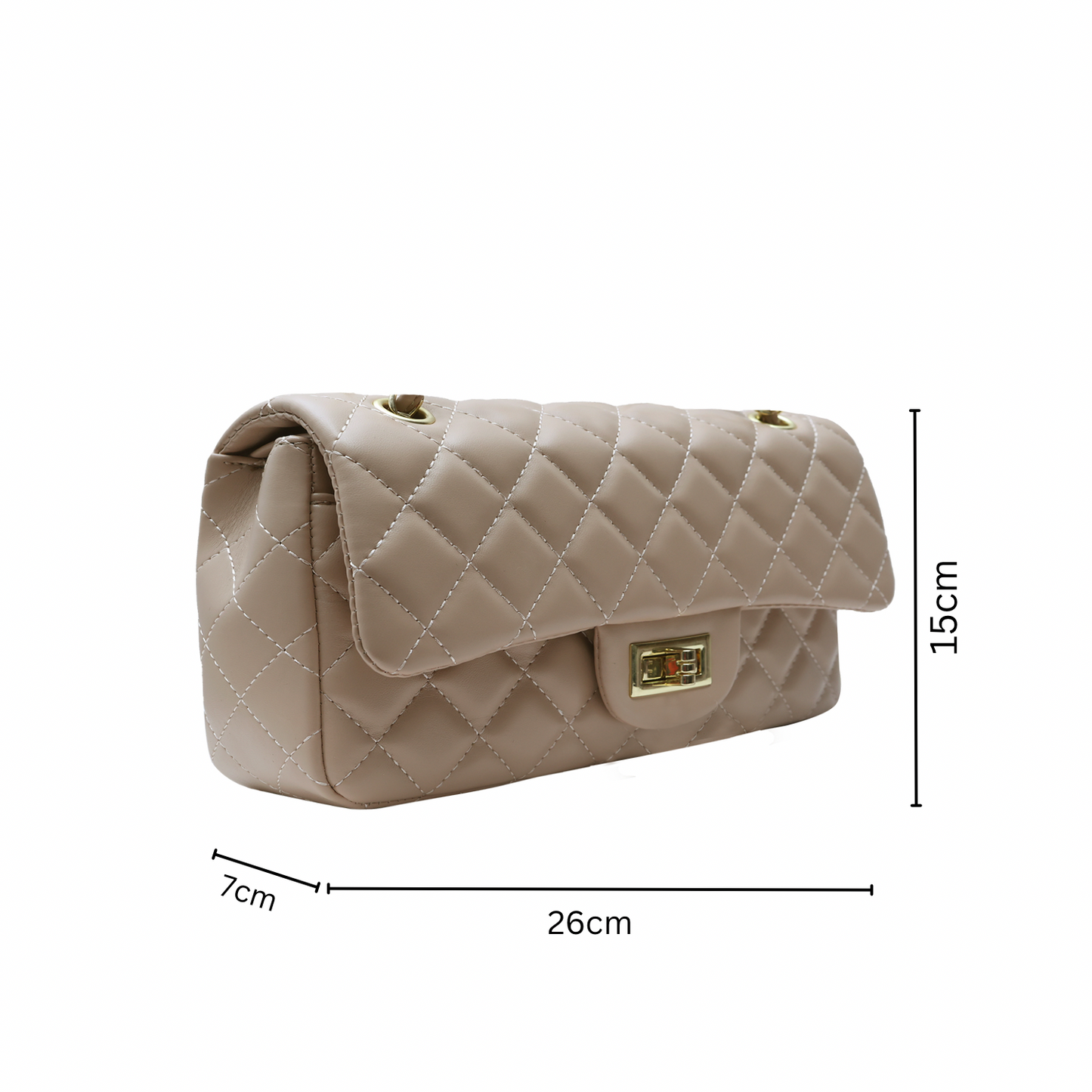 Party wear handbags with pearl accent detail.