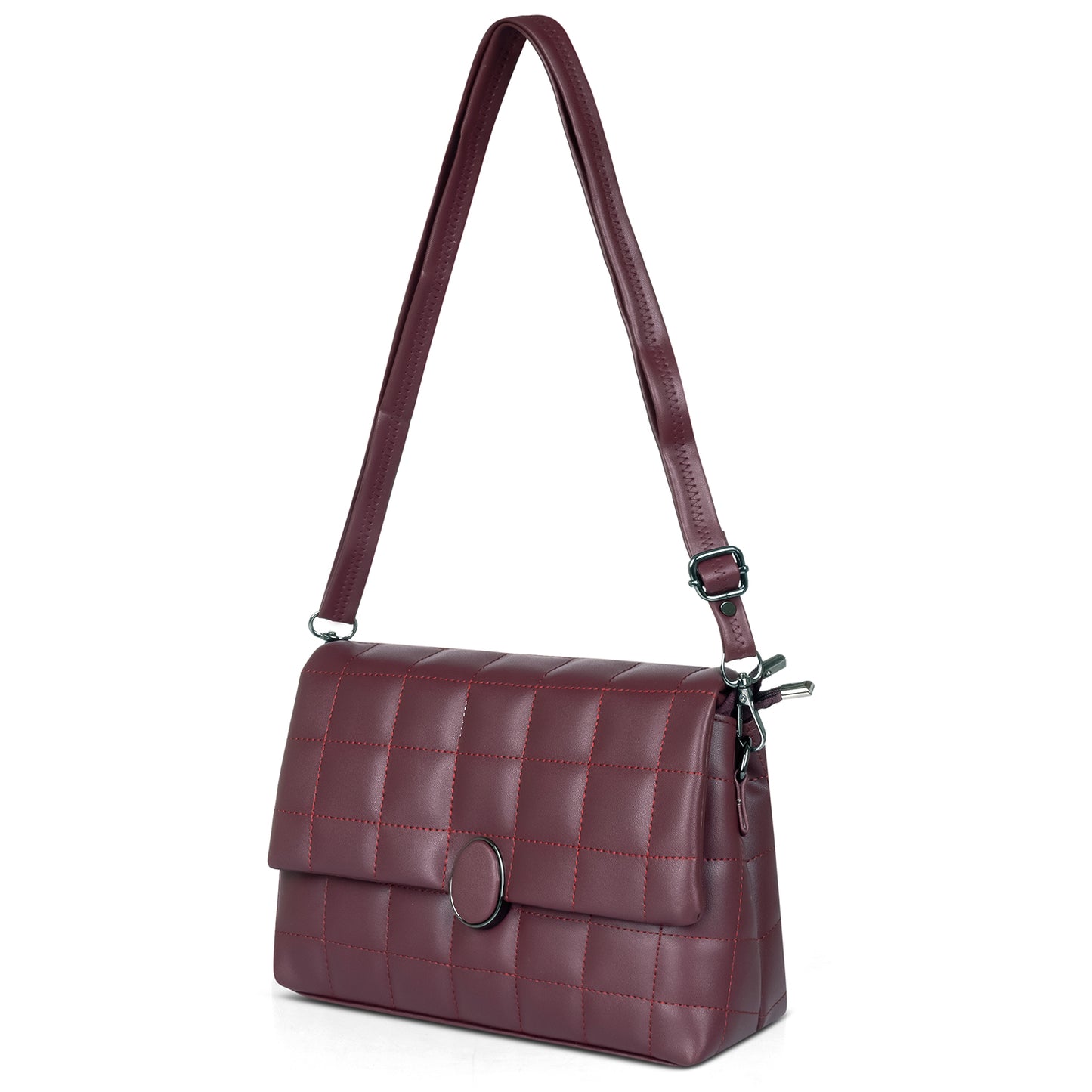 Trendy black crossbody purse, crafted for women who love functional fashion.