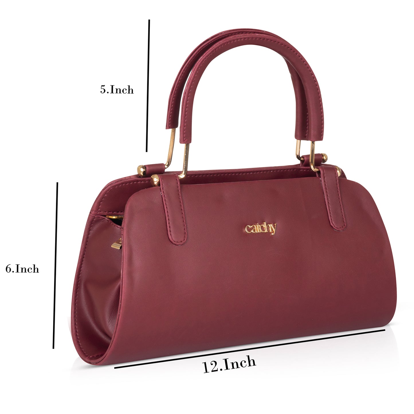 Blush Pink Elegant Slingbag with Gold Chain – Stylish Shoulder & Hand Carry Purse