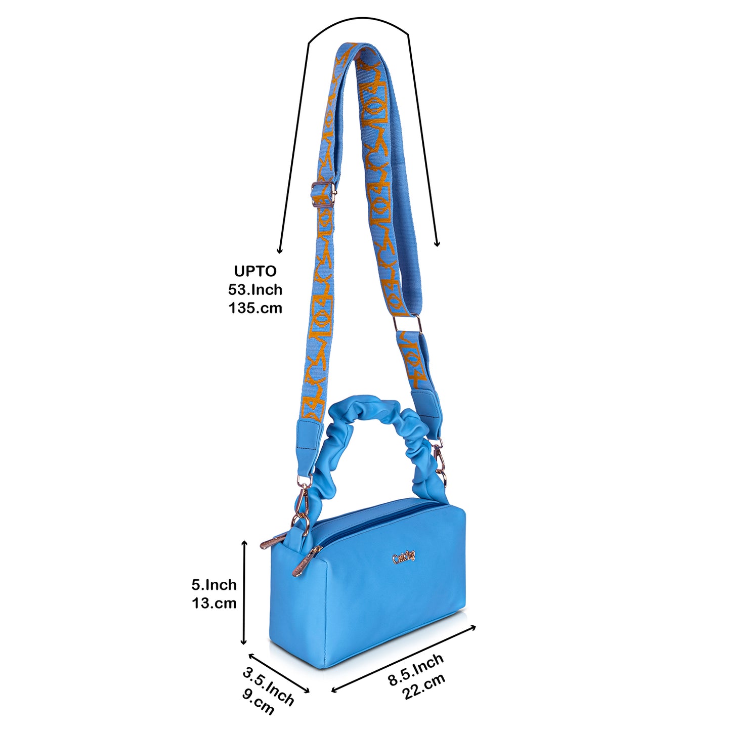 Catchy cross body women sling bag