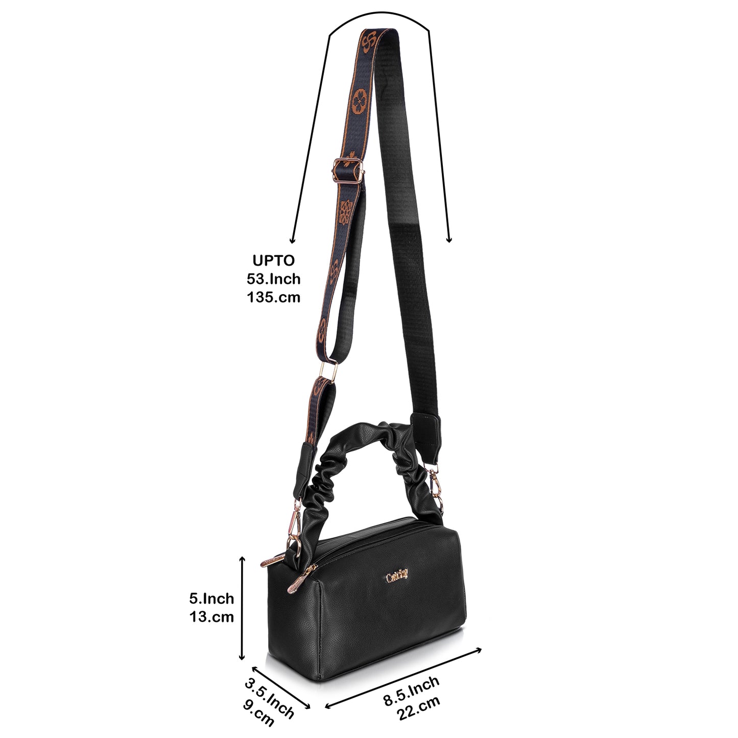 Catchy cross body women sling bag