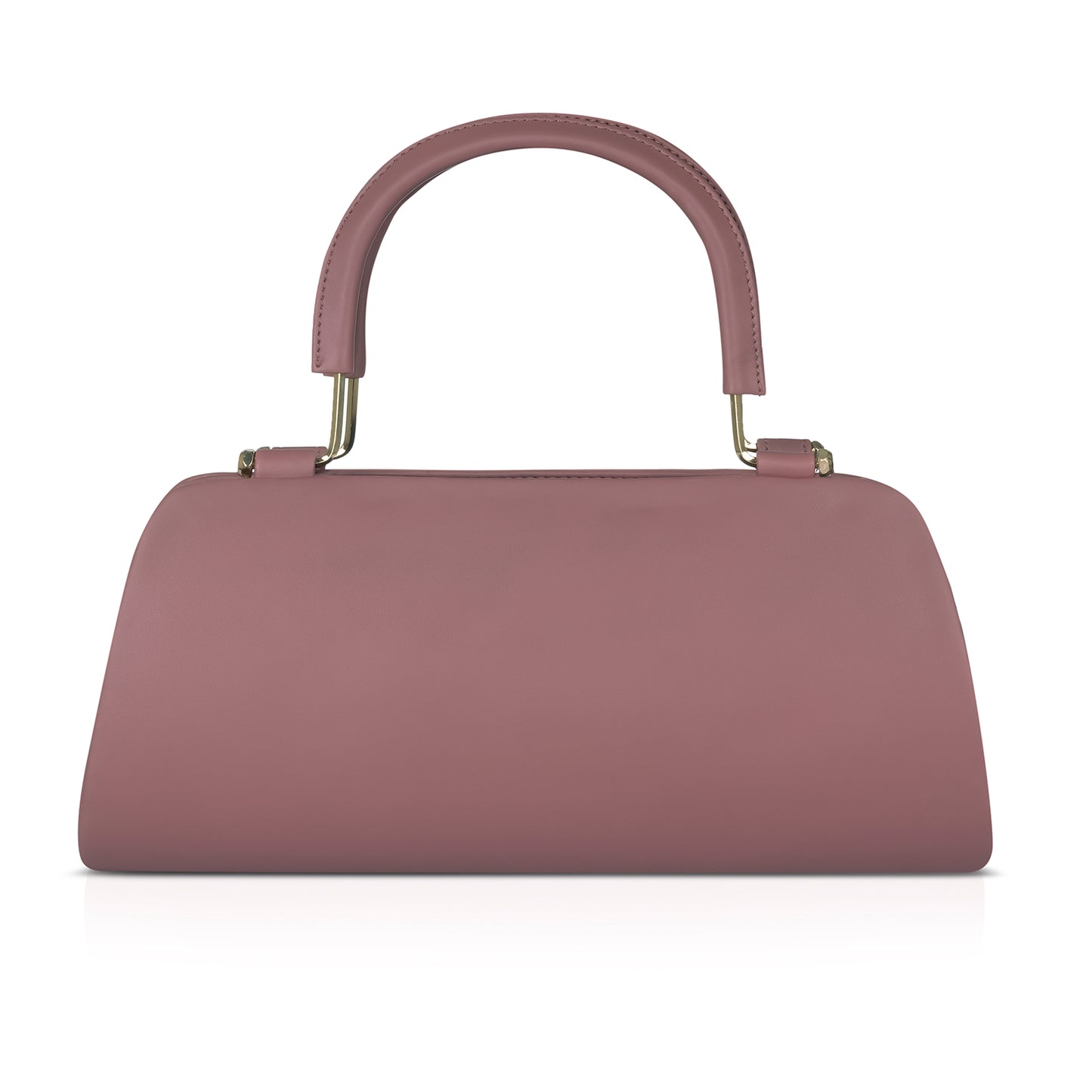 Blush Pink Elegant Slingbag with Gold Chain – Stylish Shoulder & Hand Carry Purse