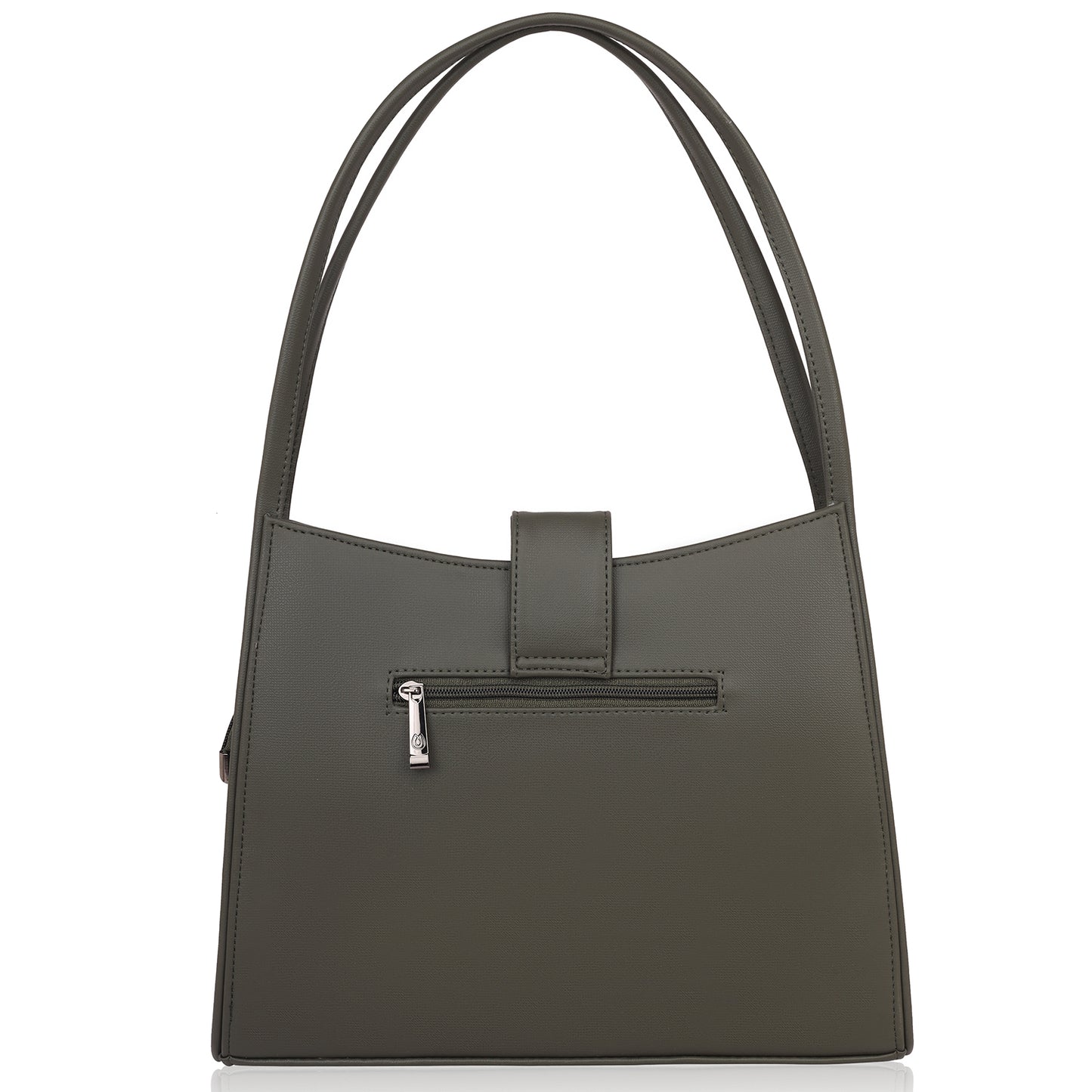 Front view of a stylish Designer Women Handbag with magnet closure.