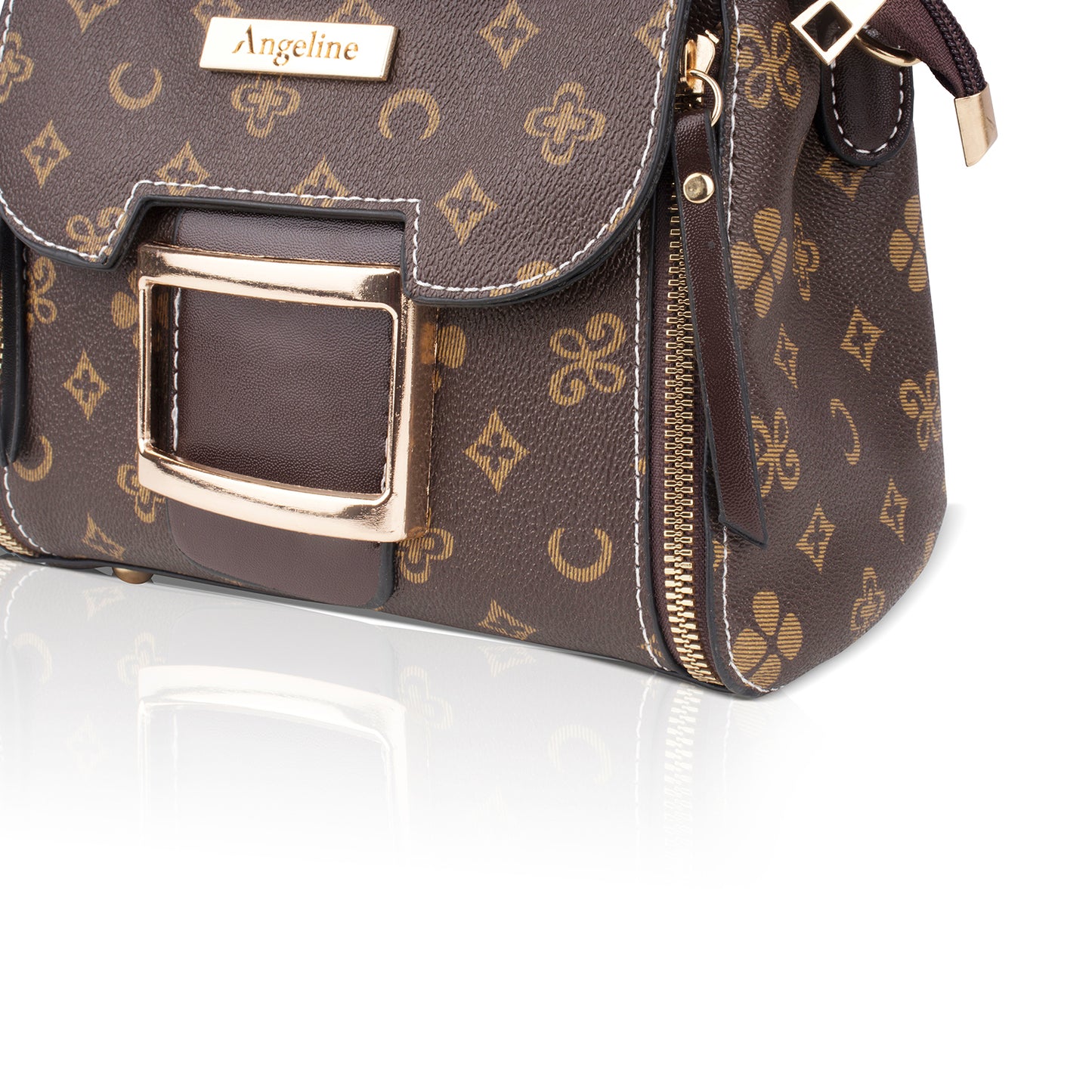 Classic Brown Sling Bag, a trendy brown sling bag for women on the go.