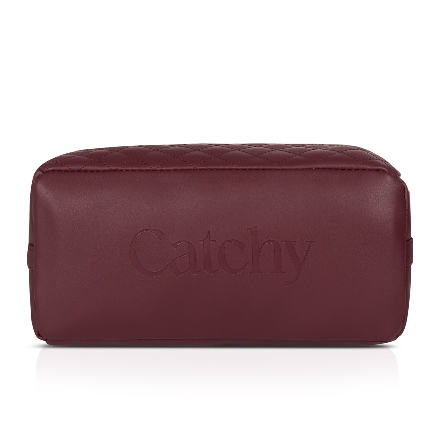 Elegant Black Quilted Handbag styled as crossbody for versatility.