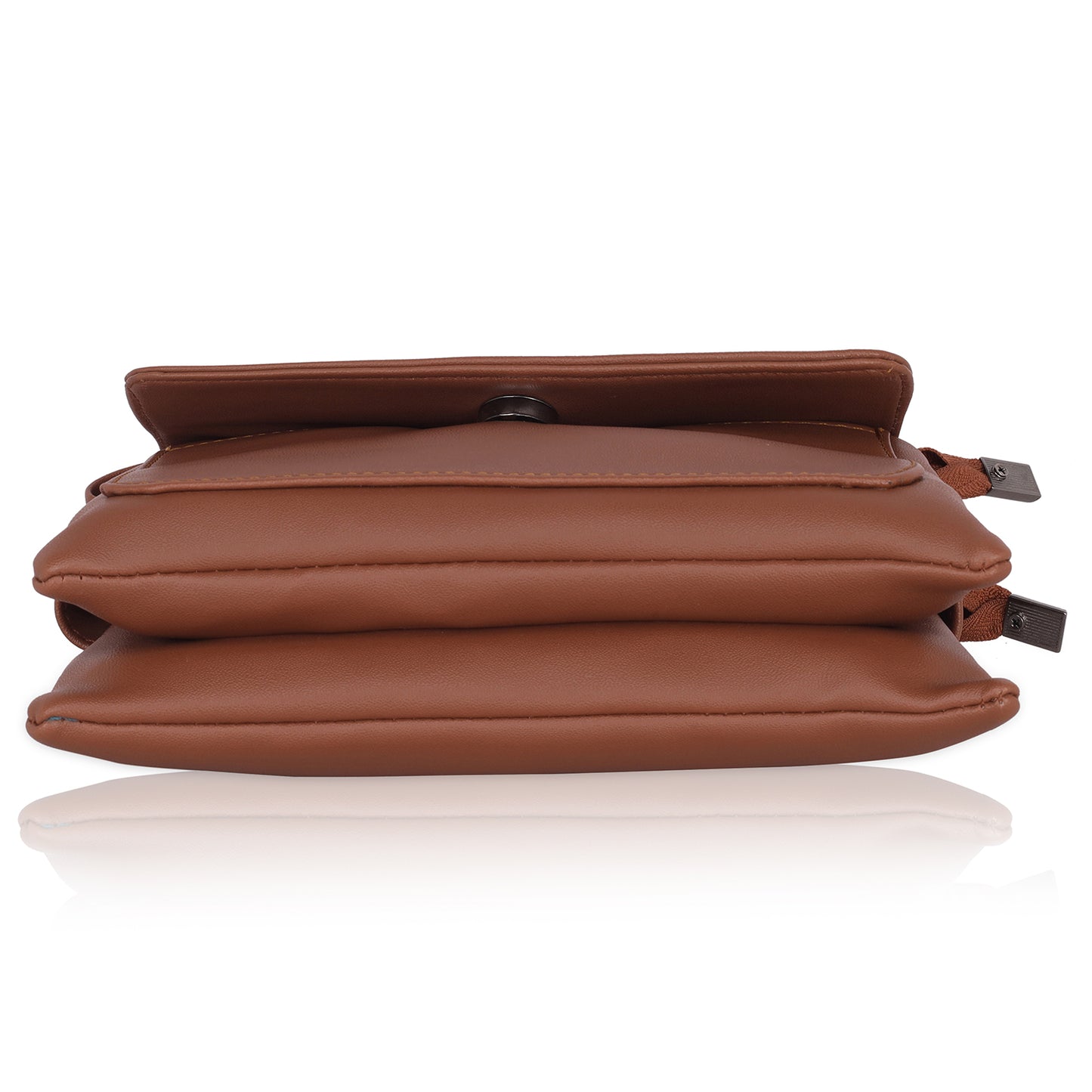 Premium sling bags for women with gold clasp.