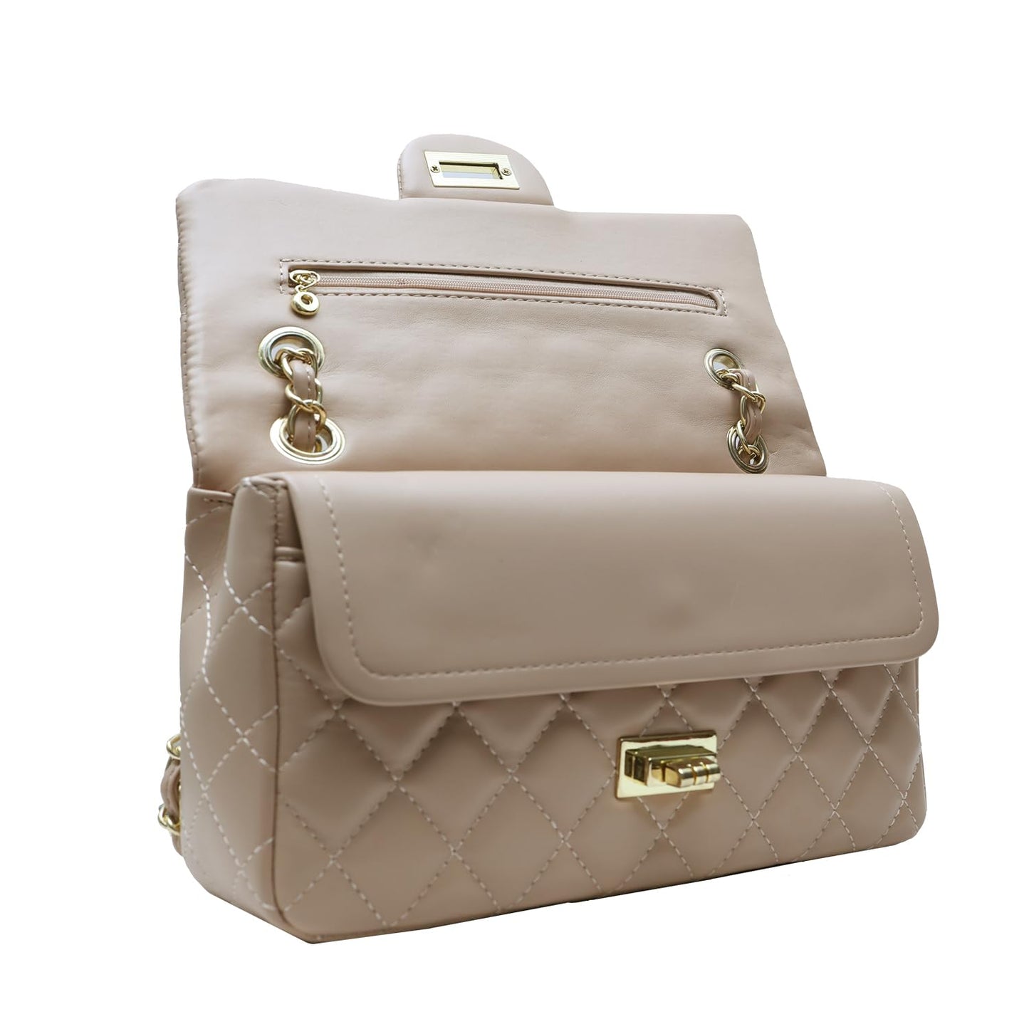 Celebrity style sling bag in teal for flair.