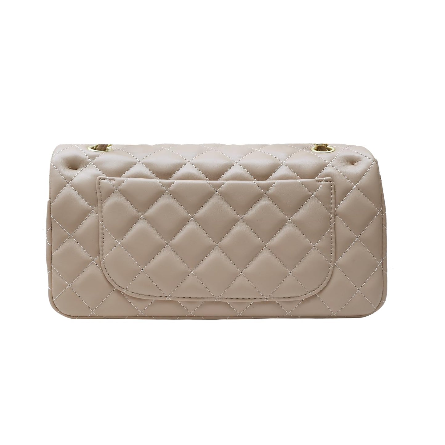 Celebrity style sling bag with chain strap.