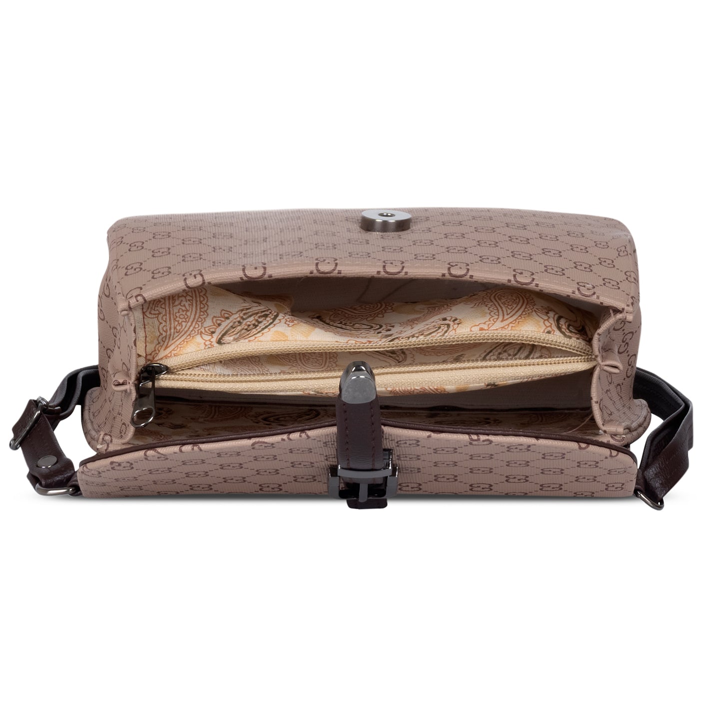 Designer-Inspired - Printed Crossbody Bag – Elegant Shoulder Bag for Women