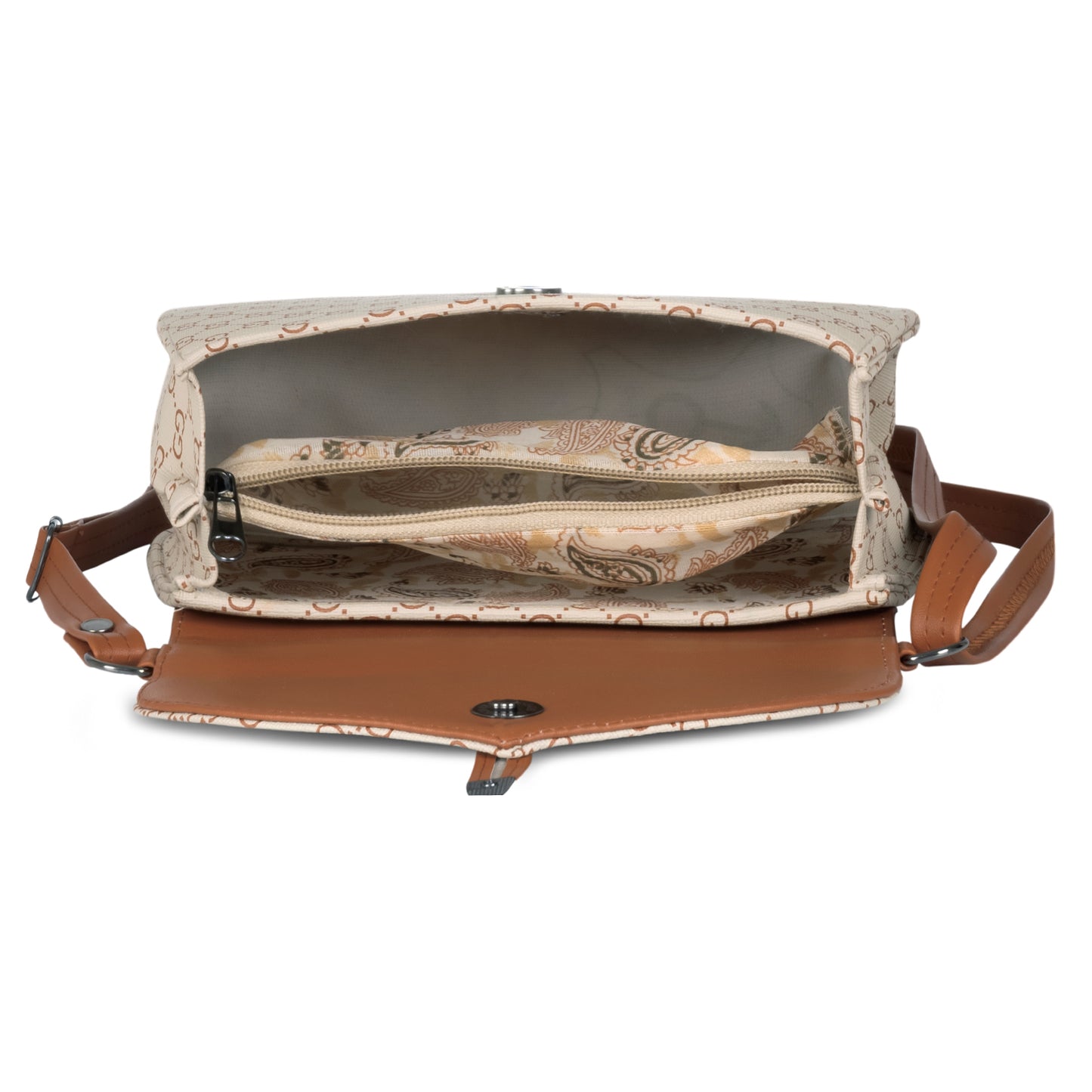Designer-inspired brown crossbody bag, tailored for women who love elegance.