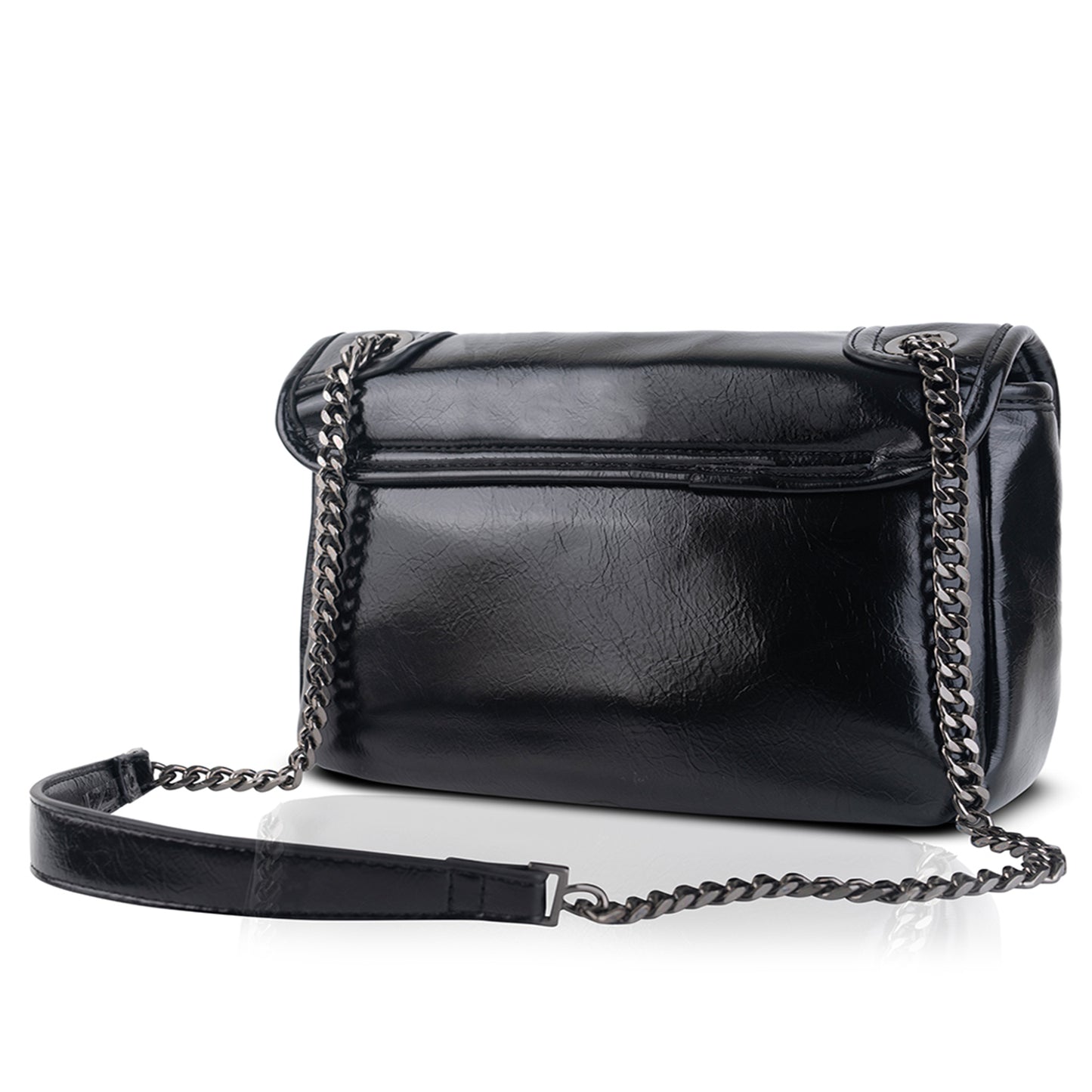 Best sling bag for women, featuring a bold and elegant thick chain women sling bag.