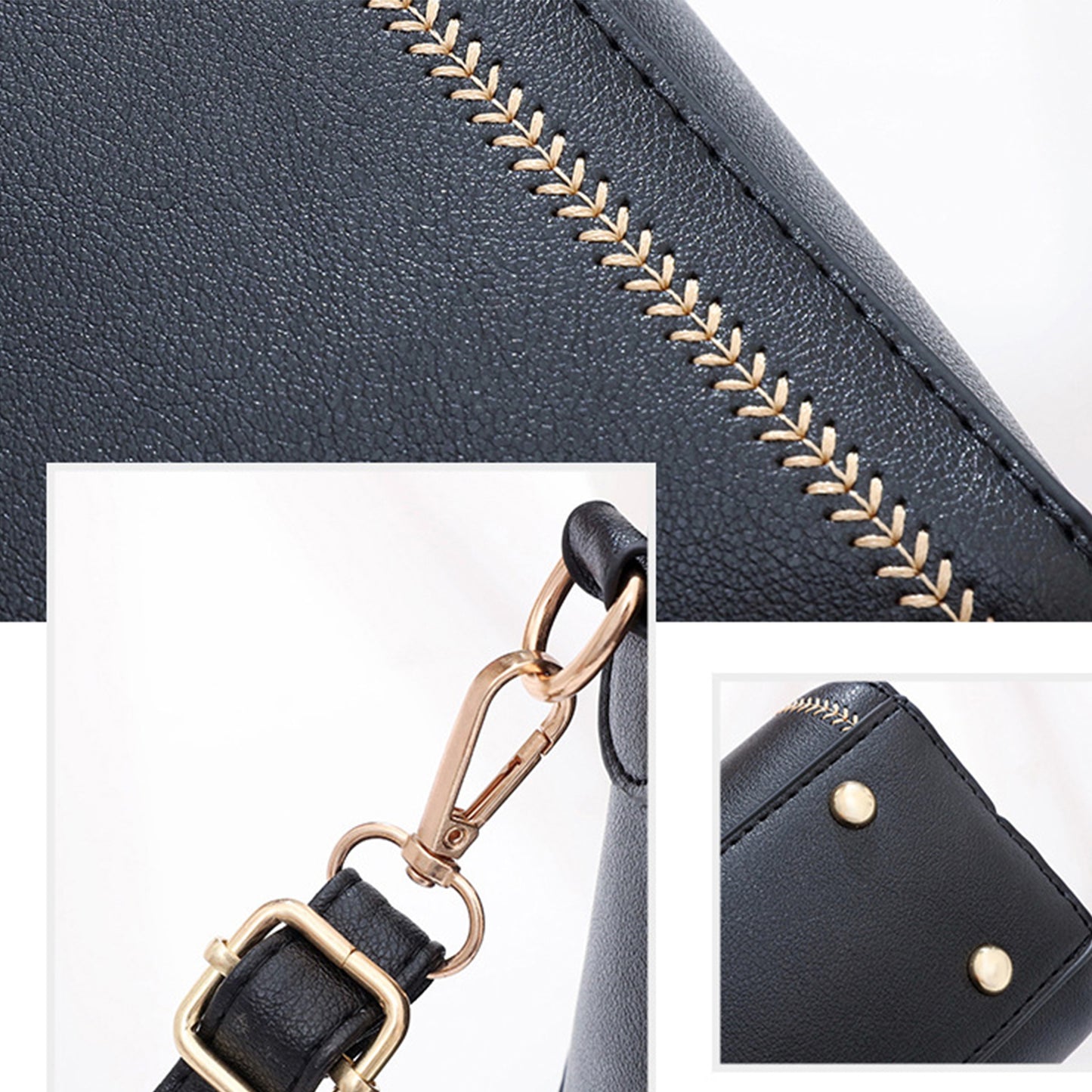 Fashion-forward Dual Color Sling Bag, stylish sling bag for ladies.