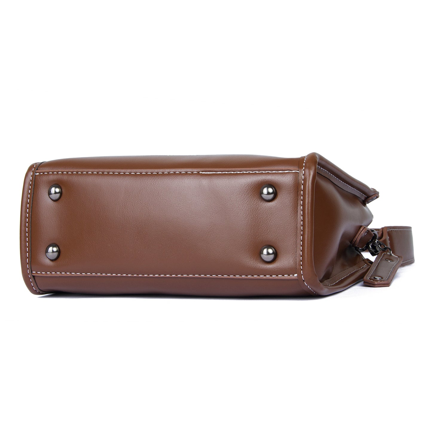 Angeline's Royal Maroon & Brown Cross Body Sling Bag
