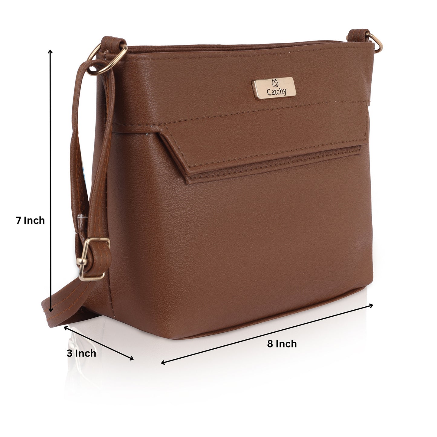 Beige Sling Bag for Women for versatile wear.