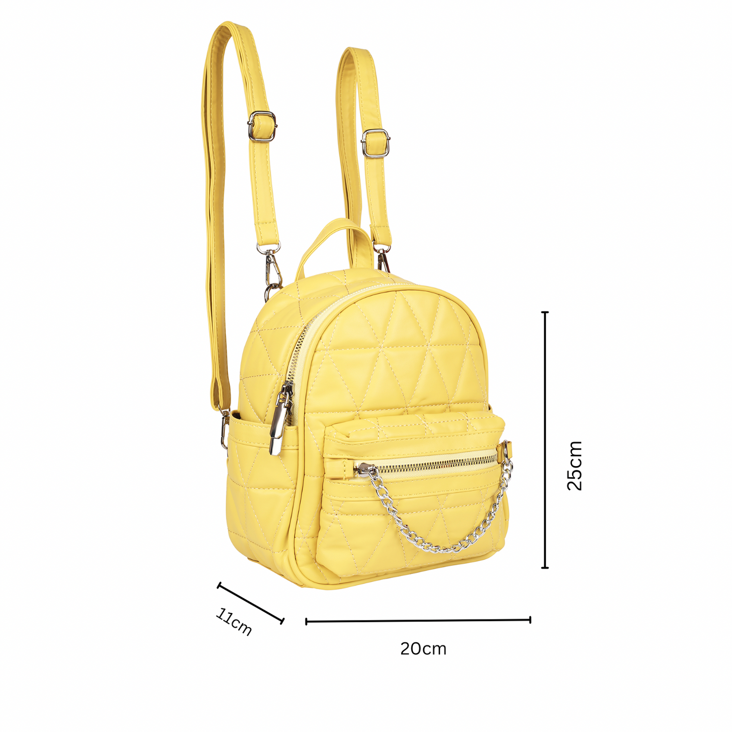 Travel sling bag for ladies in sky blue tone.