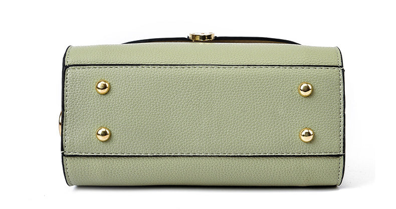 Green and Black Sling Bag for Women's