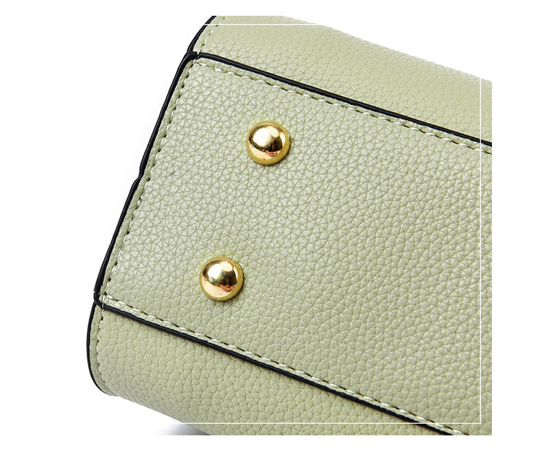 Green and Black Sling Bag for Women's