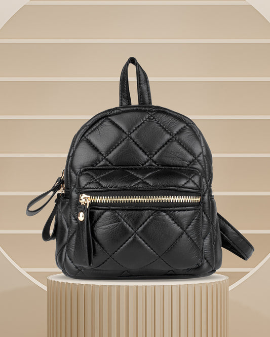 Best womens travel backpack in beige with waterproof design.