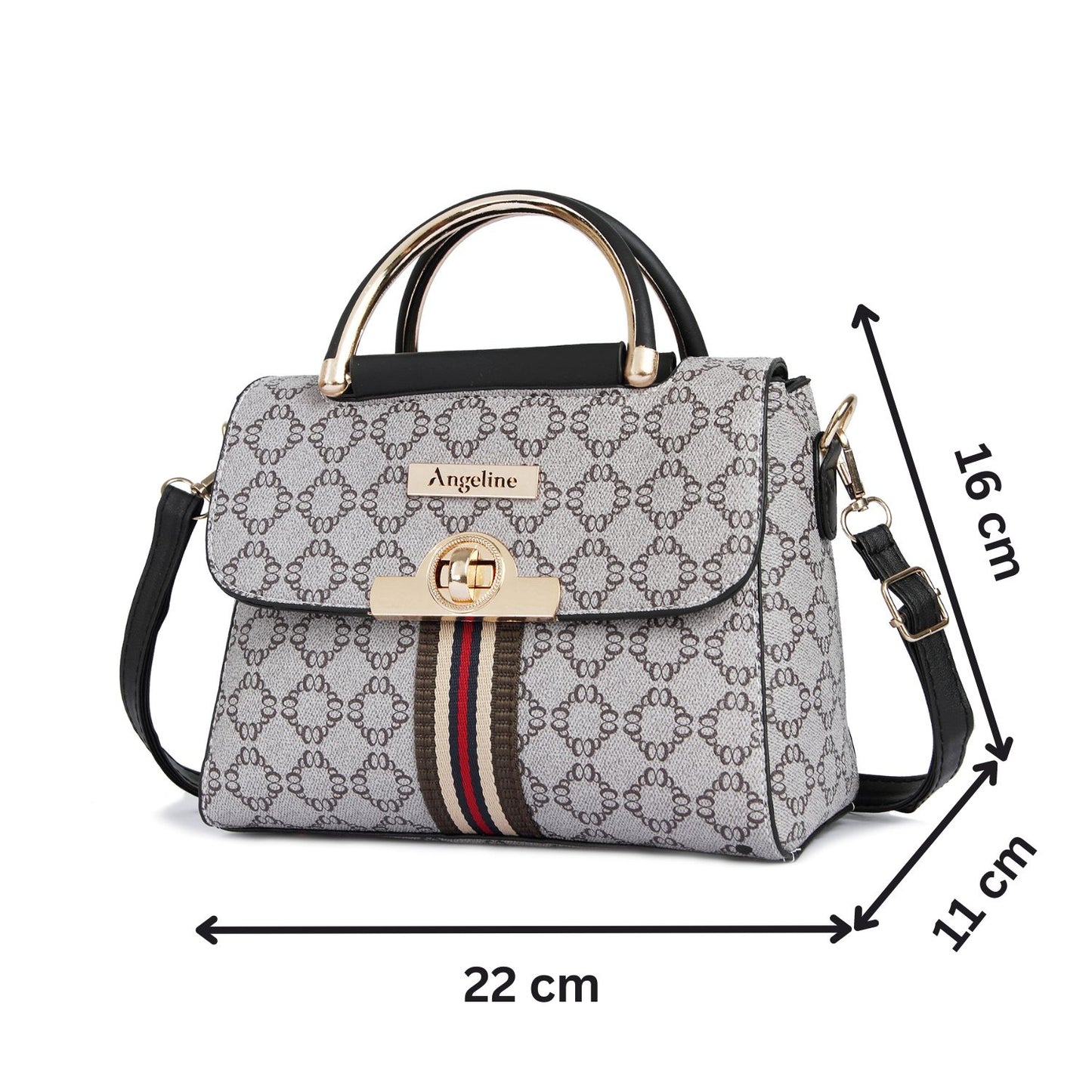 Angeline's Structured women handbag