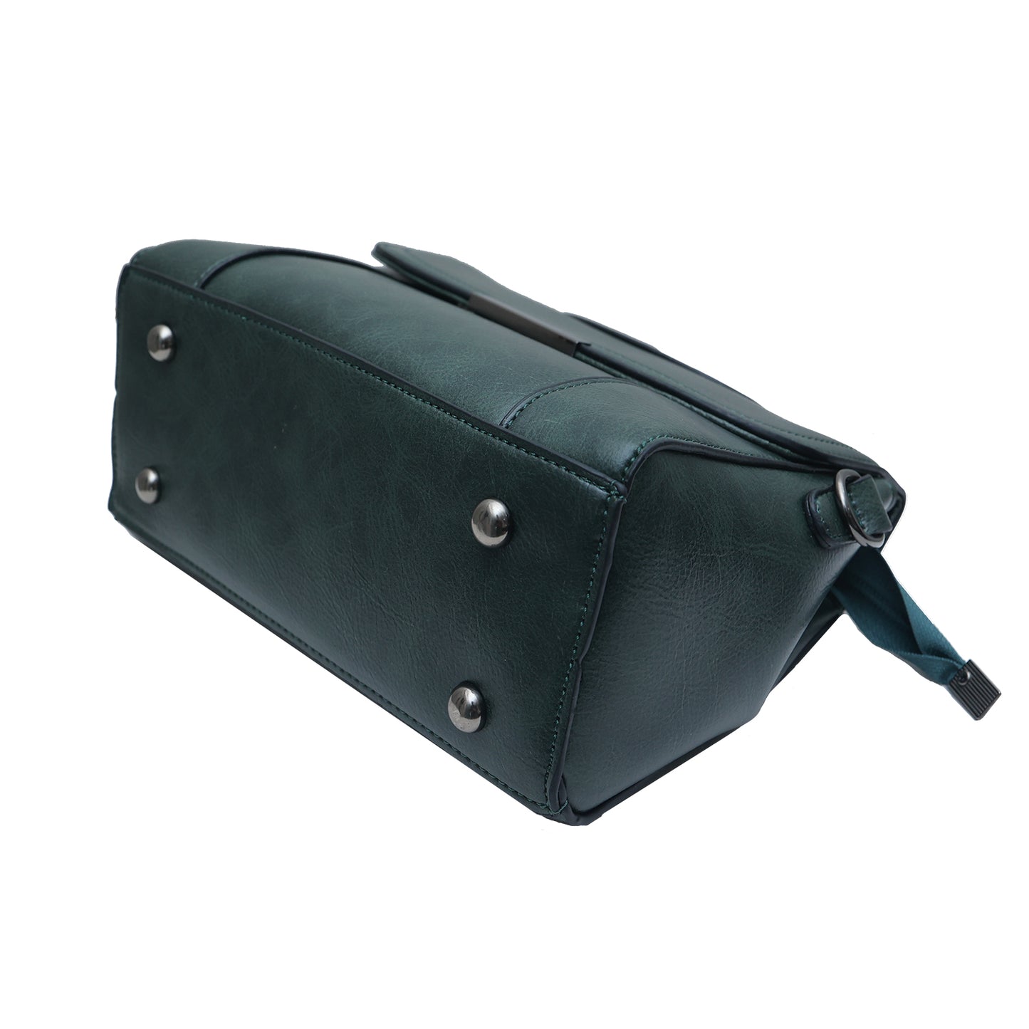 Elegant sling bag worn crossbody by stylish woman.