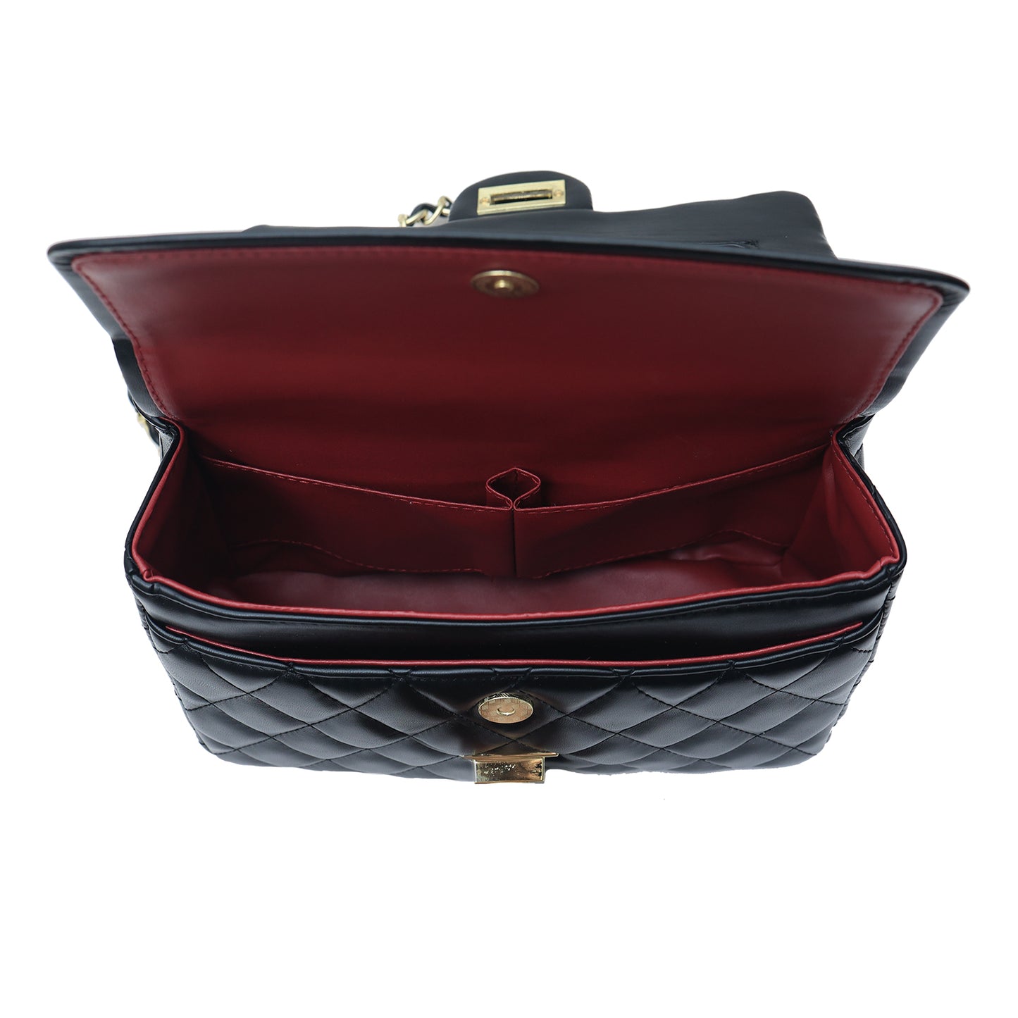 Celebrity style sling bag styled for red carpet.