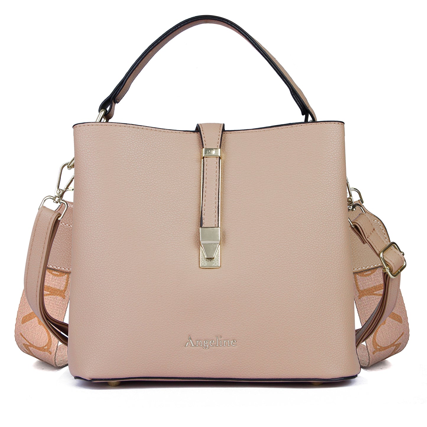 Angeline's Beige Tote Bag