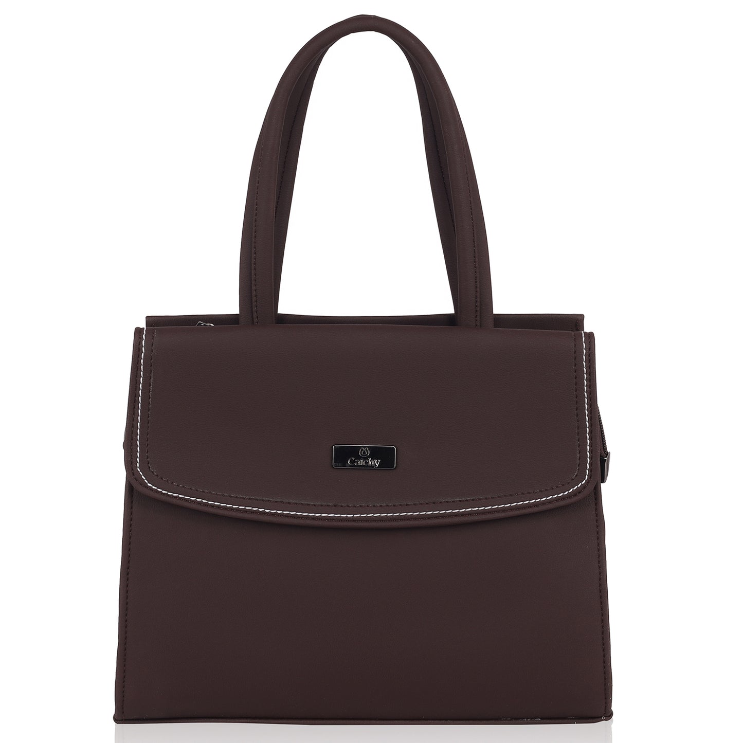 Catchy Everyday use Women Black, Brown and Tan Handbag