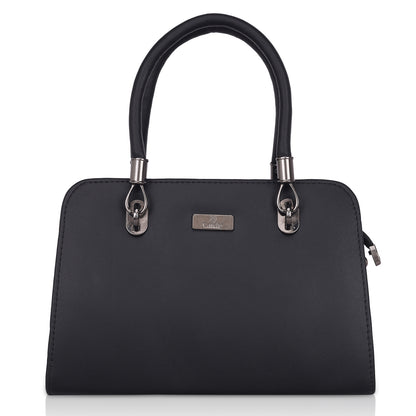 Catchy Everyday use Women Black & Beige Handbag