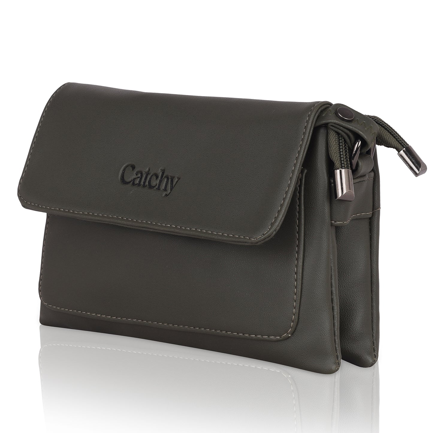 Catchy Sling Bag for Girls | Stylish Crossbody Bag for Girls, Ladies, Women | Minimalistic Bag Made of PU