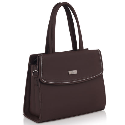 Catchy Everyday use Women Black, Brown and Tan Handbag