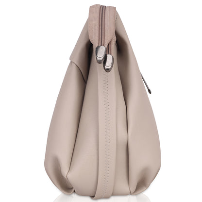 Catchy Everyday use Evening Beige, Black and Pink Sling Bag