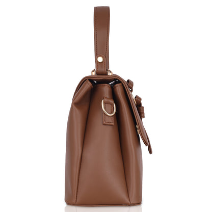 Catchy Everyday use Evening Black & Brown Sling Bag