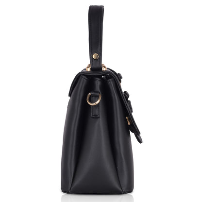 Catchy Everyday use Evening Black & Brown Sling Bag