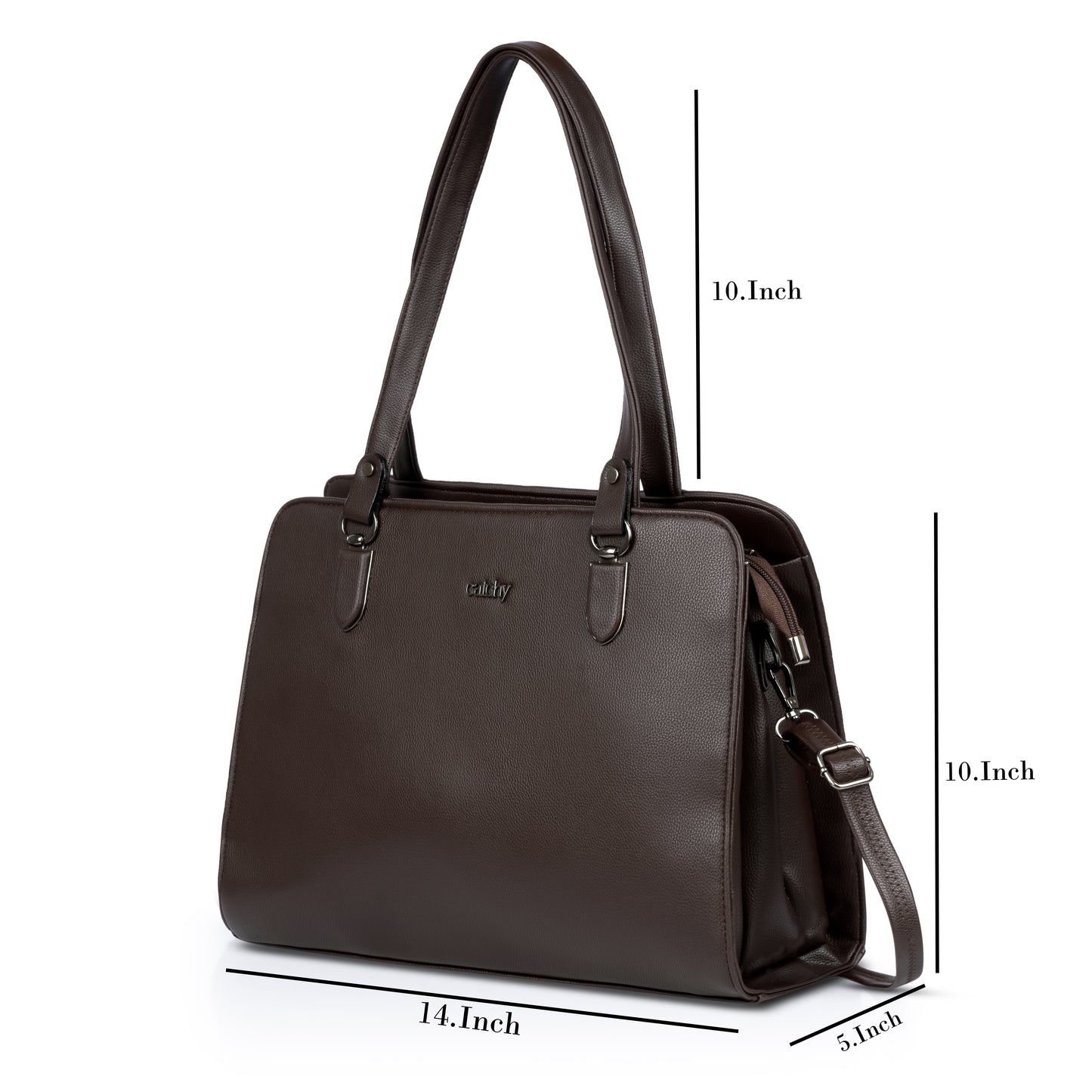 Catchy Classic PU Tote Bag – Stylish Handbag for Work & Casual Outings