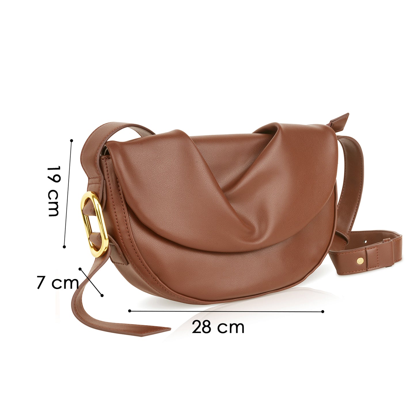 Angeline's Frill Design Sling Bag