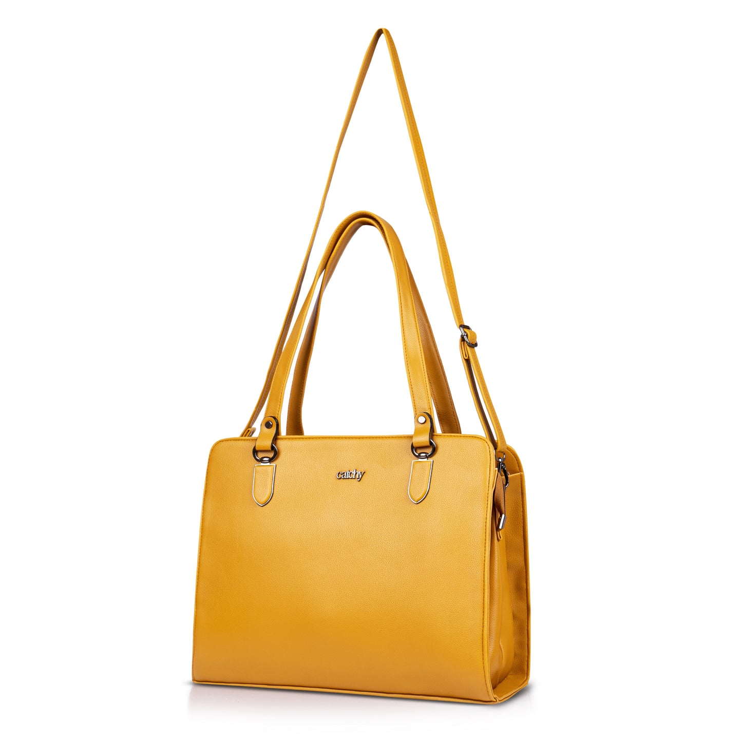 Catchy Classic PU Tote Bag – Stylish Handbag for Work & Casual Outings
