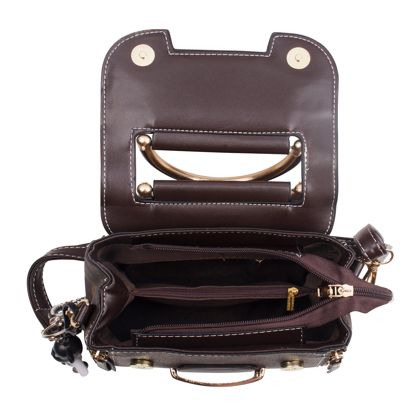 Modern Brown small size Sling Bag for Women