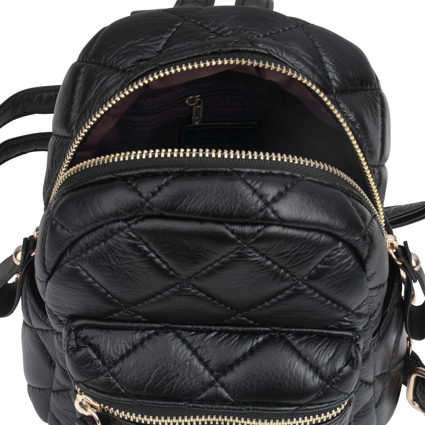 Mini Black Travel Back Pack for Women perfect for Airport Look