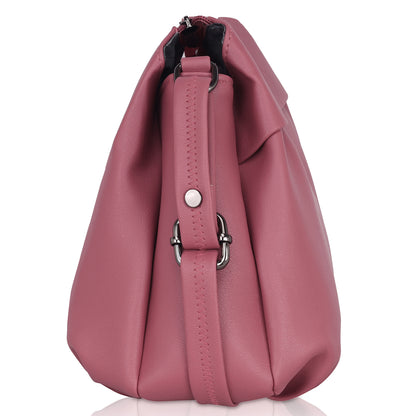 Catchy Everyday use Evening Beige, Black and Pink Sling Bag