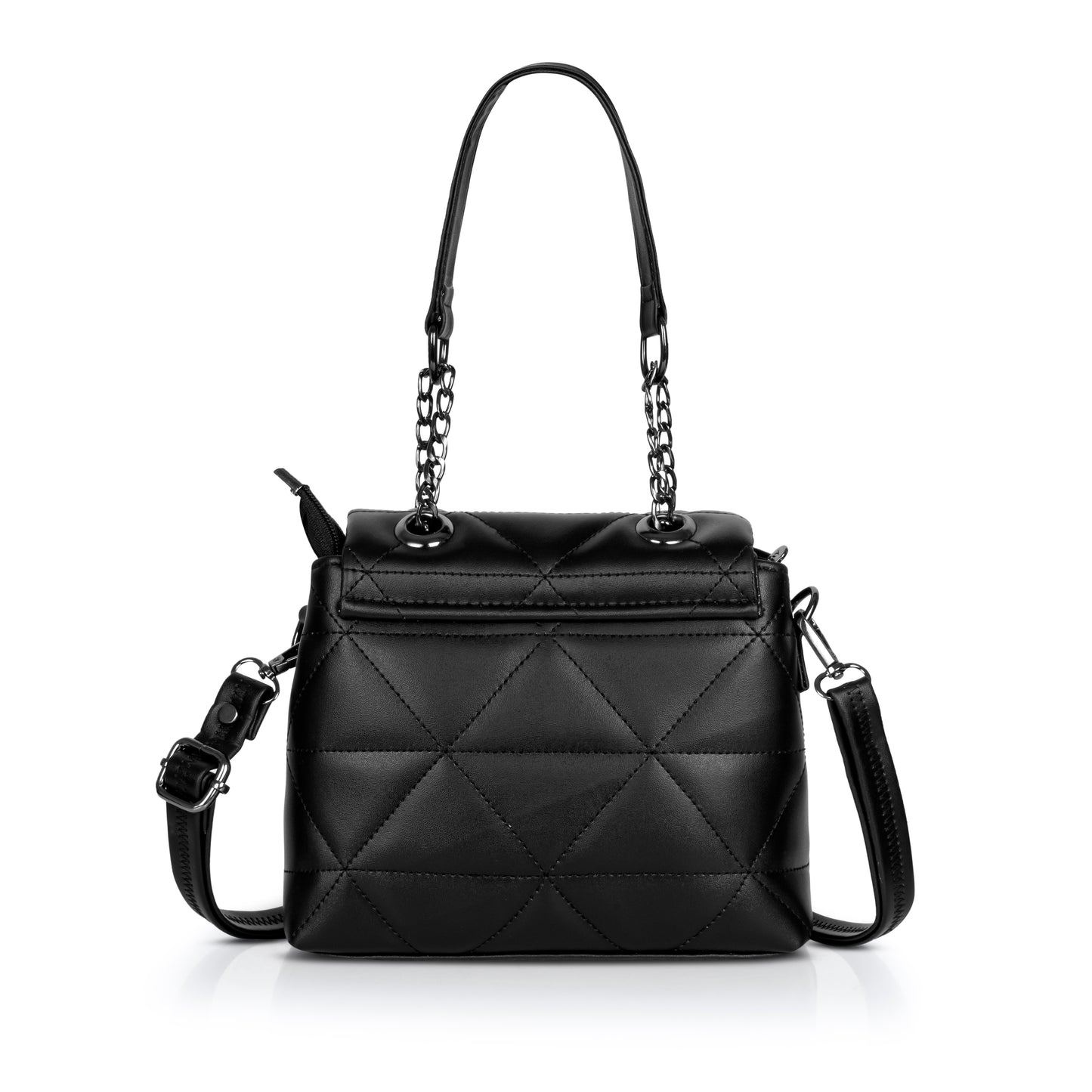 Catchy Quilted Sling Bag – Trendy shoulder sling bag with Chain Strap