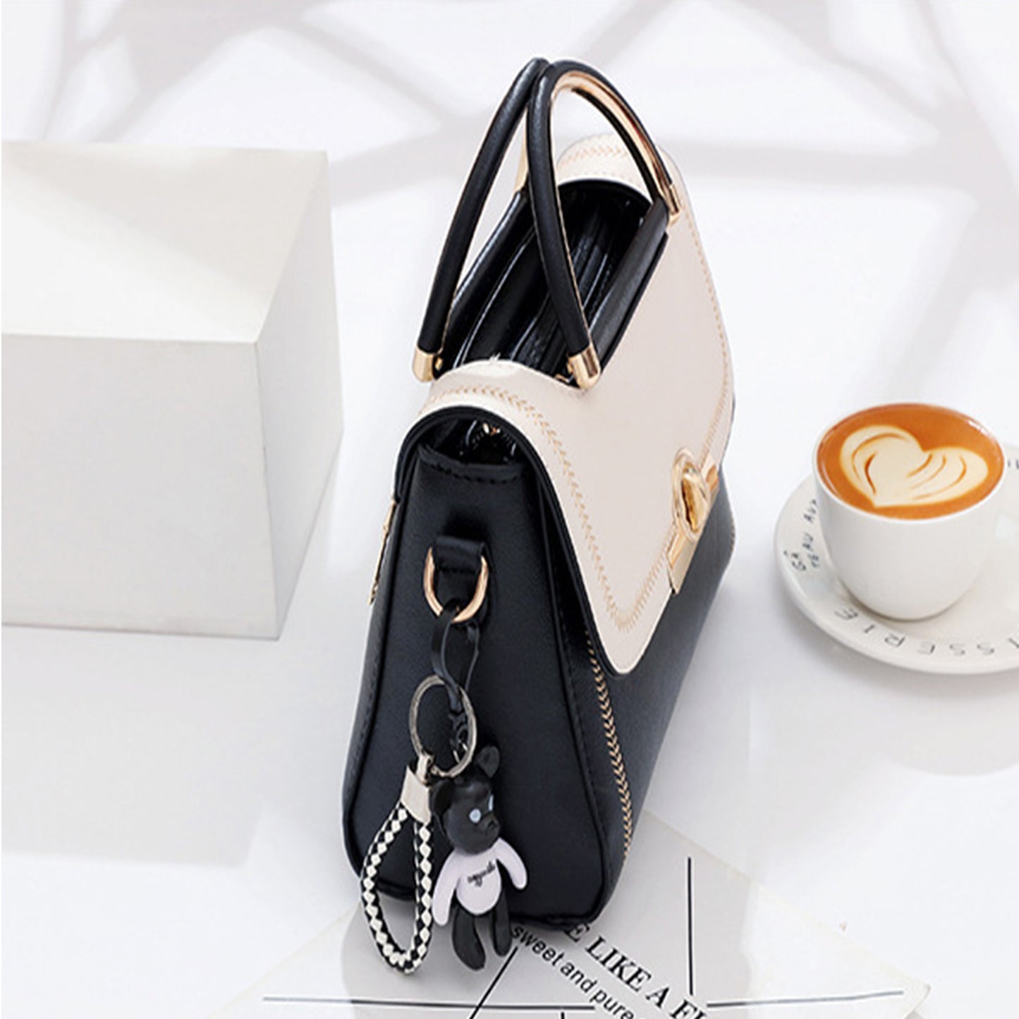 Angeline's Dual Color Sling Bag