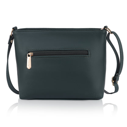 Catchy Everyday use Evening Black, Brown and Blue Sling Bag