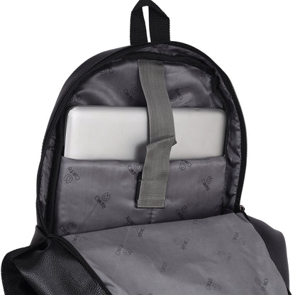 Catchy Everyday use Laptop Backpack in Black & Brown