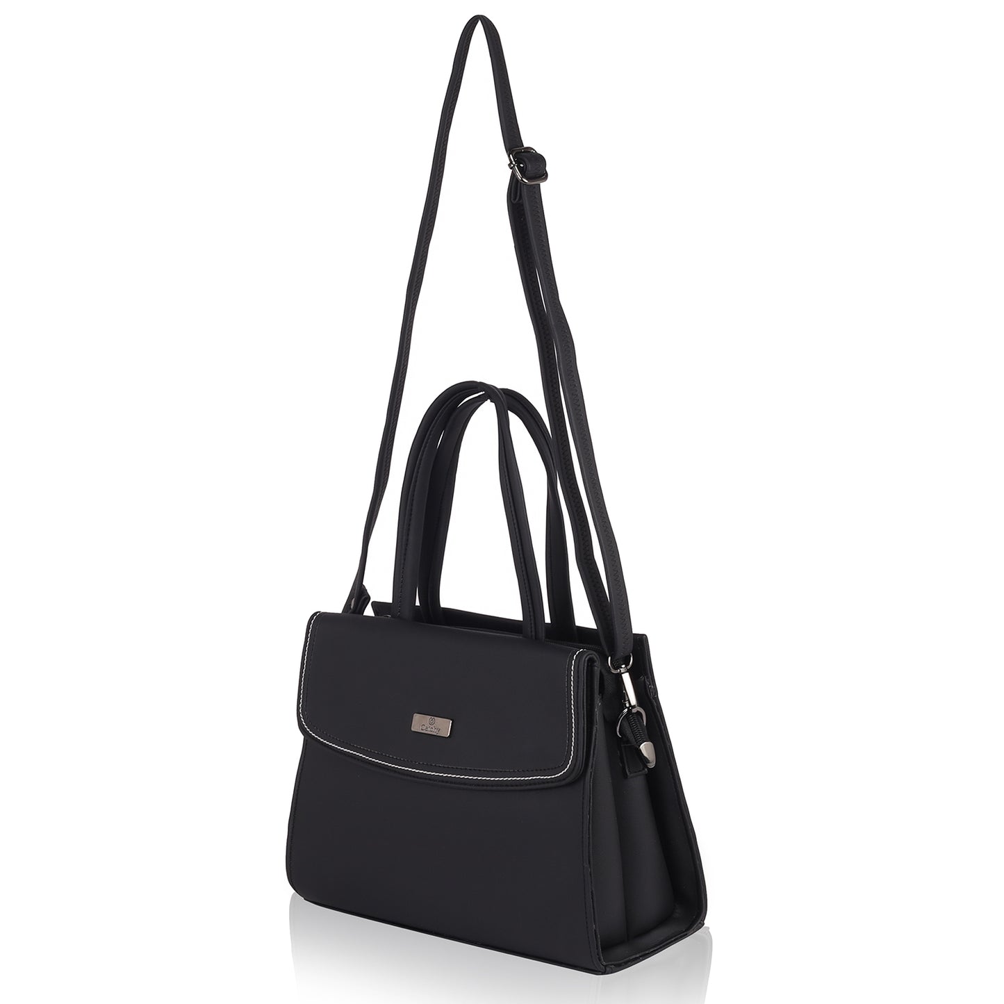 Catchy Everyday use Women Black, Brown and Tan Handbag